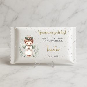 darilo za krst z angelčkom